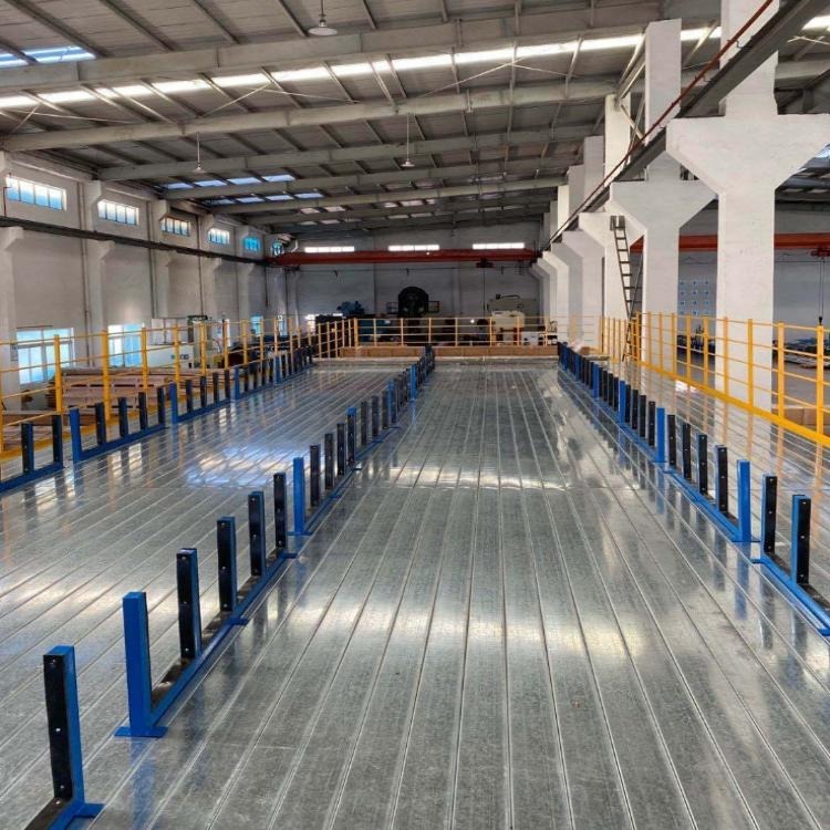森沃仓储直供钢平台货架 二层组合式货架 临沂仓库钢平台