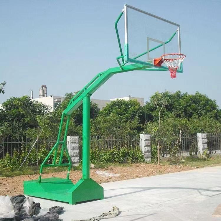 金伙伴体育设施供应凹箱篮球架  移动篮球架  三色篮球架  箱式蓝球架图片