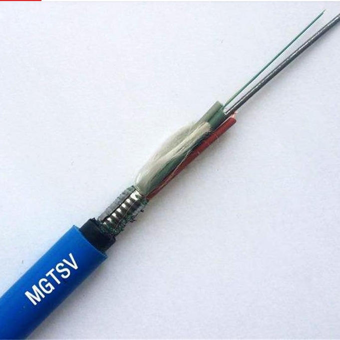 12芯矿用单模光缆 MGTSV-12B煤矿用阻燃光缆