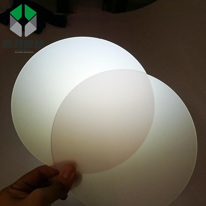 深圳pc扩散板厂家 乳白色0.5mm扩散板视觉光源扩散板 现货批发