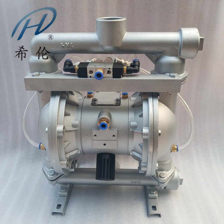 干粉粉体输送隔膜泵 不锈钢粉体气动隔膜泵 水泥粉末自吸泵QXL-40