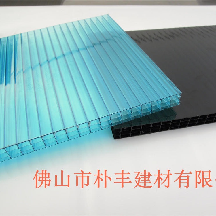 pc阳光板透明中空阳光板 全新SABIC PC0703R抗紫外线聚碳酸酯原料制造