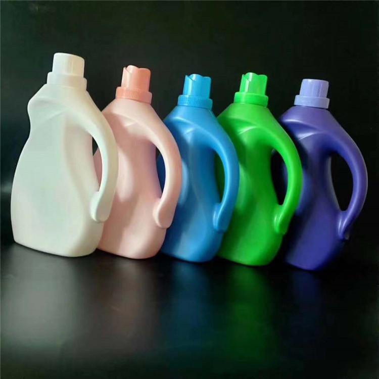 博傲塑料 乳白色洗衣液瓶 塑料包装瓶 彩色塑料方形瓶子