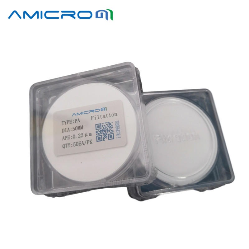 Amicrom有机系微孔滤膜聚四氟乙烯滤膜亲水 50mm 0.65um 50张/盒 CQPT050065 PTFE过滤膜