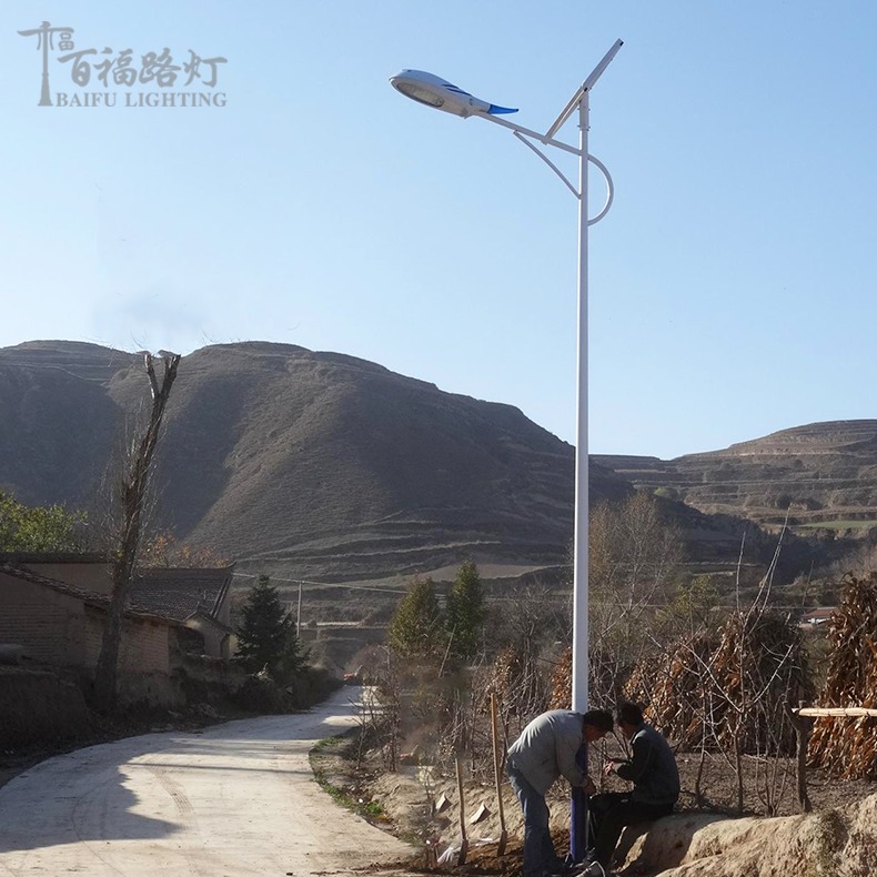 太阳能路灯价格 6米30w路灯批发 天津led道路照明厂家图片