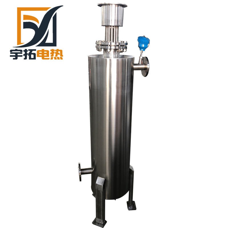 氮气加热器  宇拓 定制 45KW立式管道加热器  不锈钢 空气电加热器