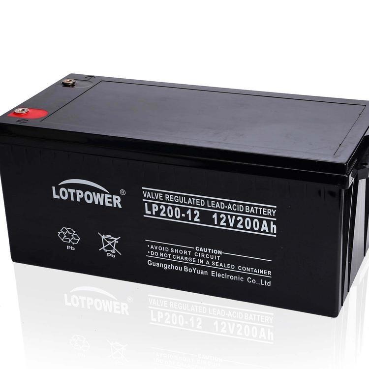 乐珀尔蓄电池LP200-12 乐珀尔蓄电池12V200AH 阀控式免维护蓄电池 UPS电源专用 参数及价格图片