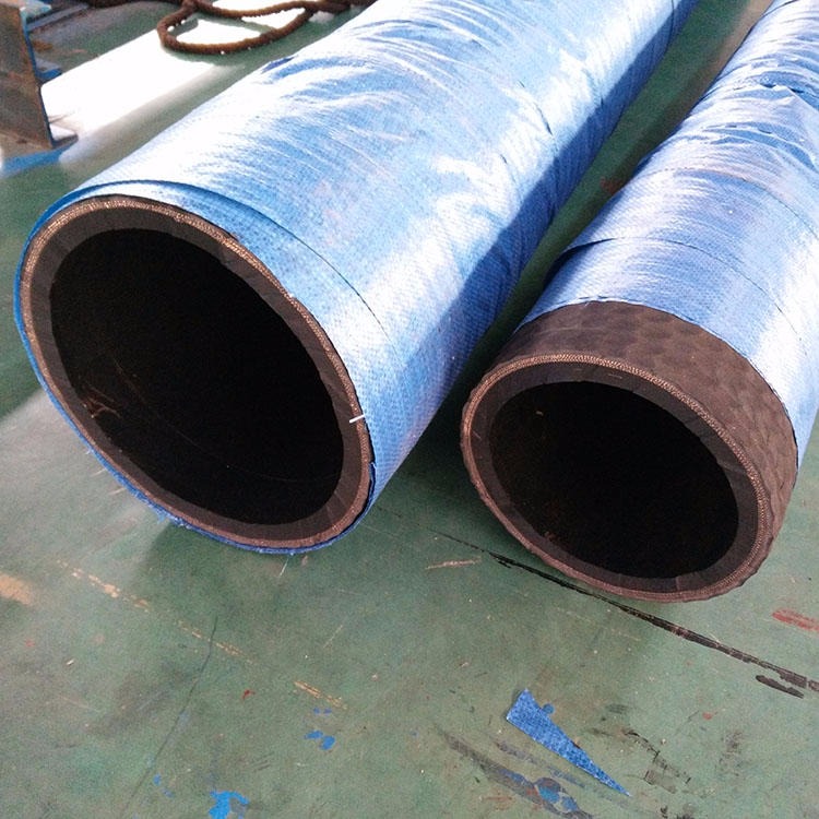 腾旭橡塑专业生产NBR高压夹布输油胶管 钢丝编织耐油橡胶DN80图片
