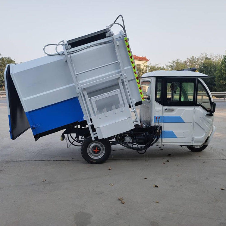 新款挂桶垃圾车 质量可靠 恒达 美化环境挂桶垃圾车 小型自卸式挂桶垃圾车