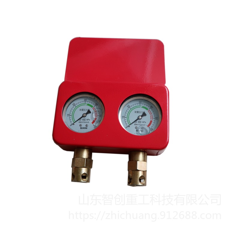 智创ZC-1 YHY60  的耐震压力表 耐震压力表 监测综采液压支架