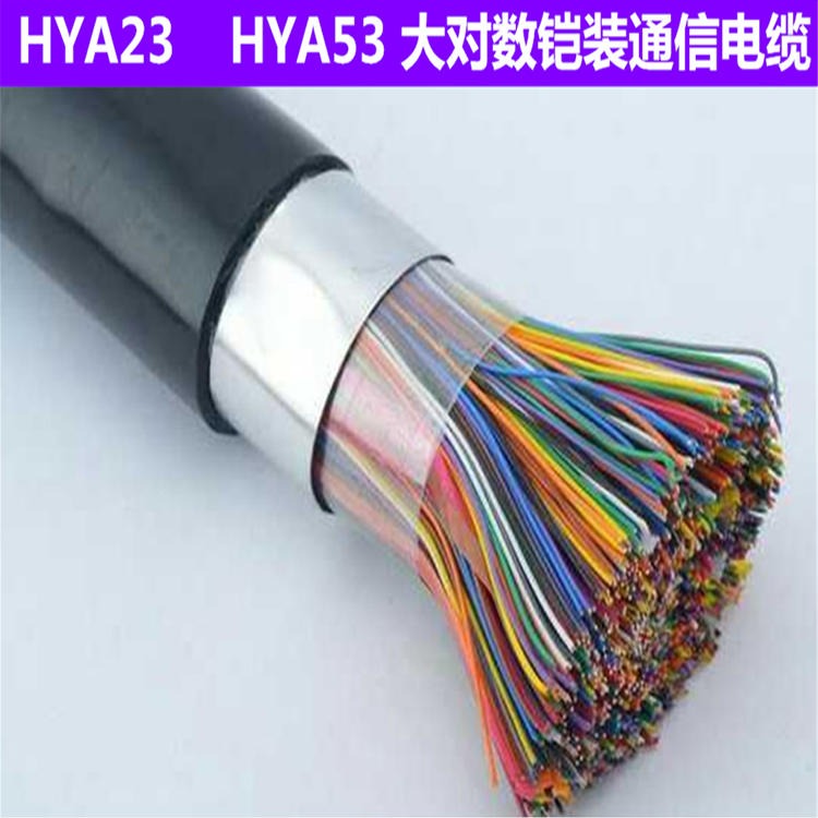 HYAT53-20020.4大对数通信电缆  HYAT22铠装通信电缆