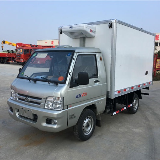 供应福田驭菱2.9米小型冷藏车1.5L蓝牌冷藏运输车图片