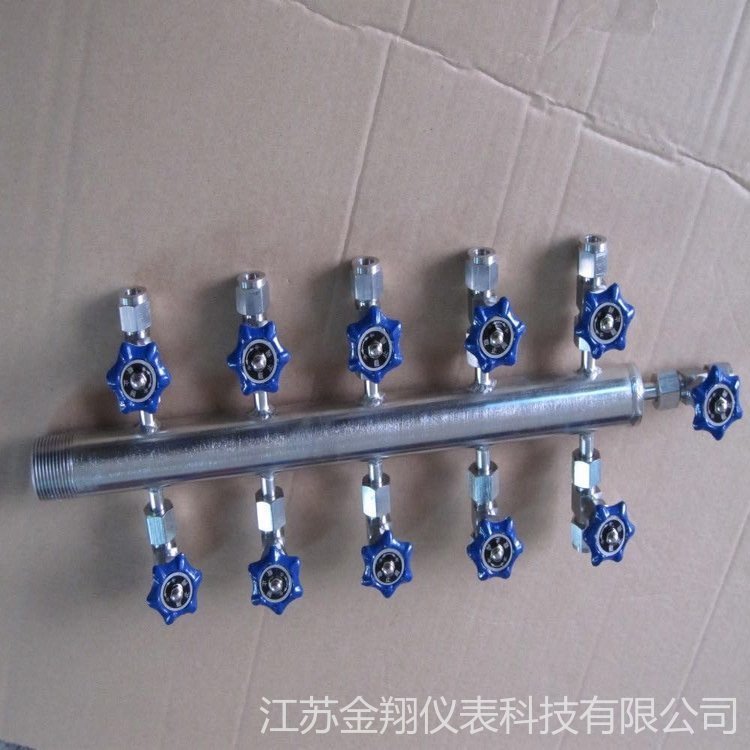 厂家生产贵州_YZFC-6气源分配器_YZG18-2 KFQ-II型 16路空气分配器加工