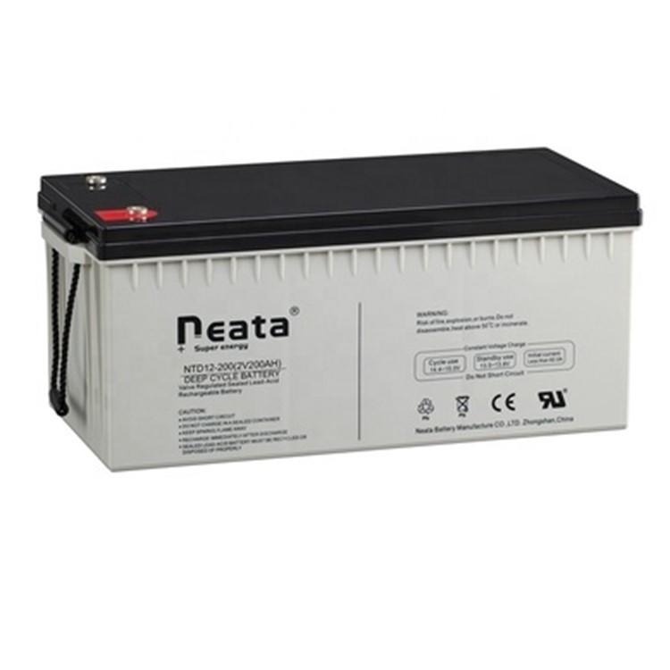 neata蓄电池NT12-200 12V200AH/10HR机房系统消防系统银行系统备用电力电源
