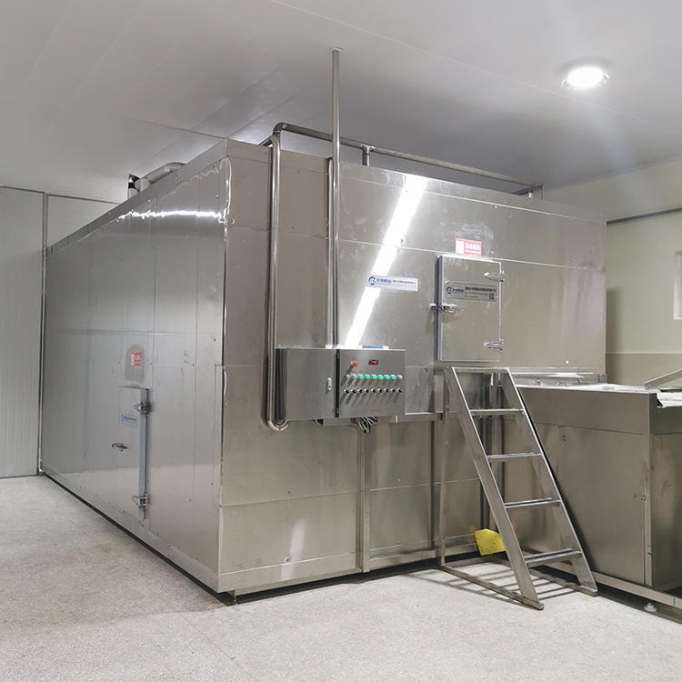 YL-500工业流态化速冻机器  肉制品速冻流水线  薯条流态化速冻机器  永立定制
