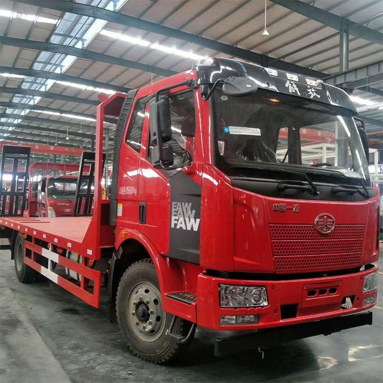 CLW5161TPBC5程力威牌 解放J6国六平板运输车 陕西平板拖车 厂家直销