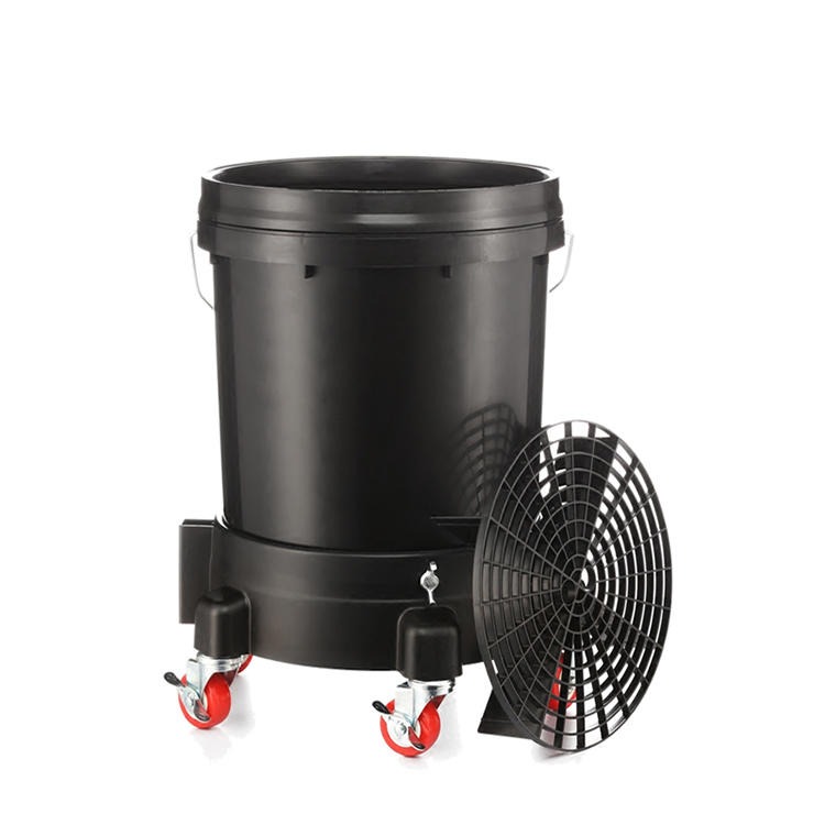 智创 ZC-1 清洗桶 车用两桶水洗车水桶 工程塑料芯沙石挡汽车美容店隔沙桶