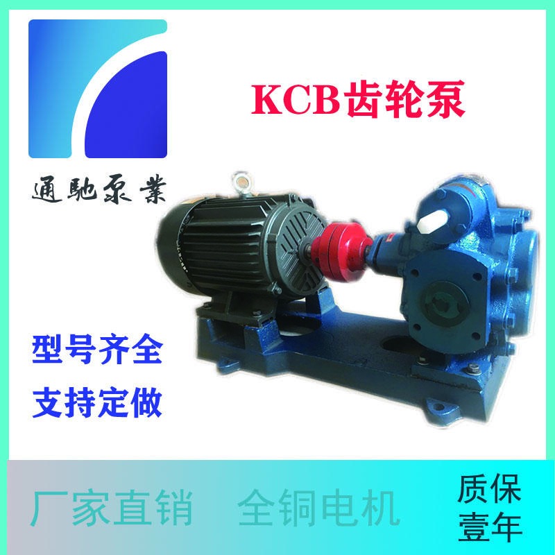 厂家热卖齿轮泵 铸铁kcb电动齿轮油泵现货输油用 电动齿轮油泵