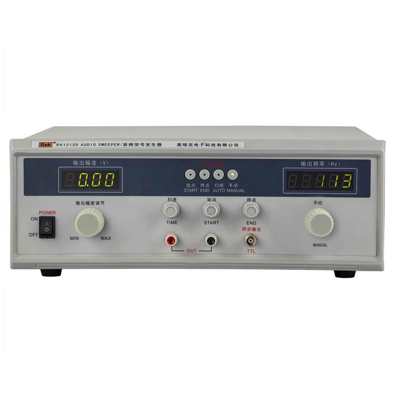 美瑞克音频扫频仪 数字式音频扫频仪 RK1212D音频信号发生器图片