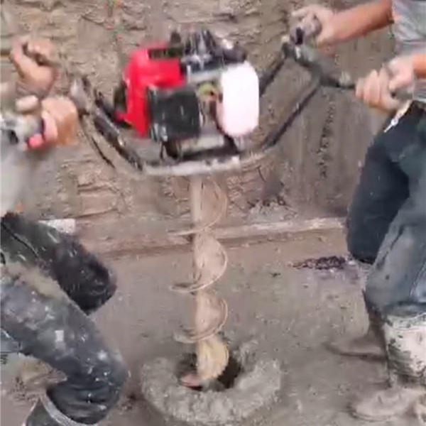 桩芯清土机深度掏桩真干净 挖管桩壁泥巴工具 手扶式掏桩机