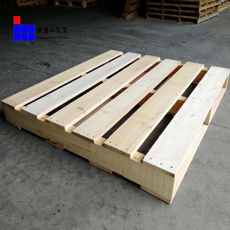青州市托盘加工厂定制货物堆放实木托盘实木脚墩结实图片