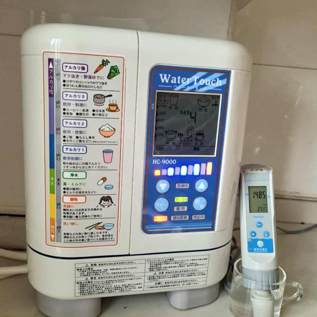 广东原装进口watertouch水素电解水机hc-9000