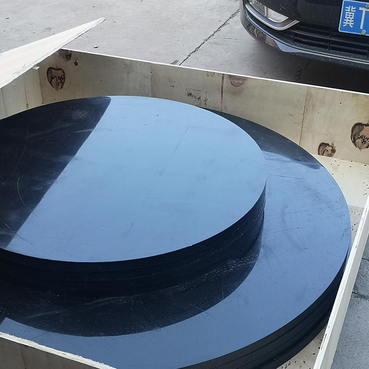 黑色pp塑料板圆片 25mm厚塑料多孔板  pvc带孔塑料板 pe塑料洞洞板