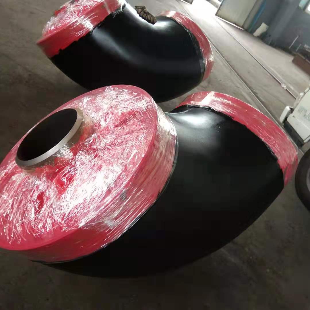 河北宏勃厂家生产聚氨酯/钢套钢保温 钢管管件 型号DN50-DN1200·保温钢管，钢套钢弯头