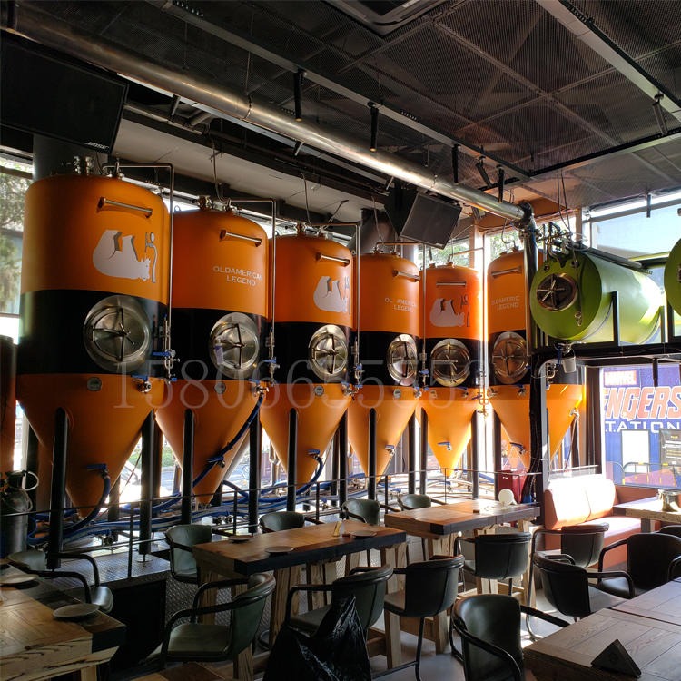 500升小型精酿啤酒设备、自酿扎啤机、酿酒设备生产厂家图片