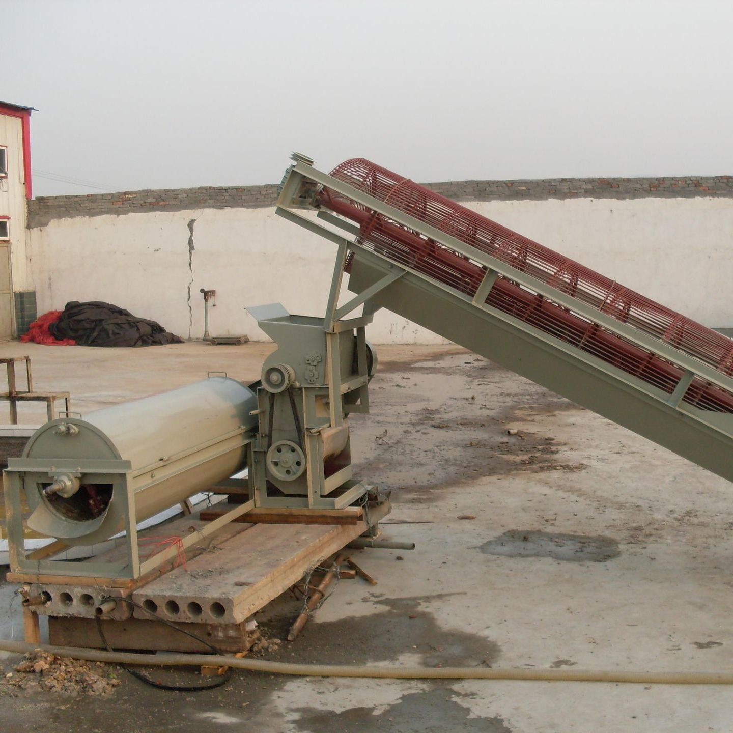 固德威薯业gd-y-3000藕粉专用型制粉机  藕粉加工设备  2-3吨/时 小型加工适用 占地小