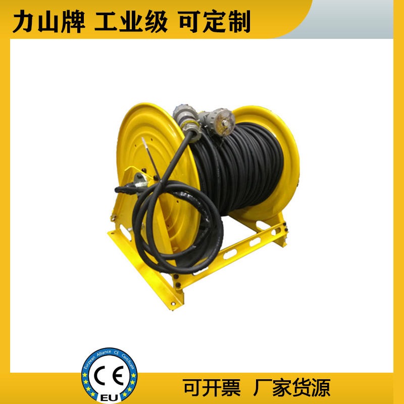 卷线器气鼓卷管器厂家工业级可定制电缆卷轴自动手动卷电线机 AMSC370D 力山 SUPERREEL图片