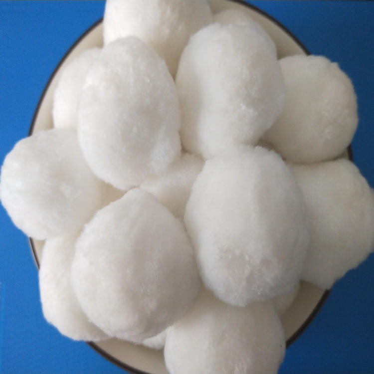贵港纯白纤维球 纤维球滤料 纤维球价格查询 在使用中经常出现 