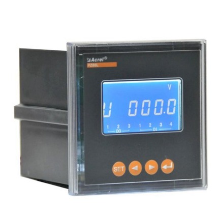 5G基站电压计量监测     PZ48L-A V   智能单相电压表  测单相电压  开孔45×45
