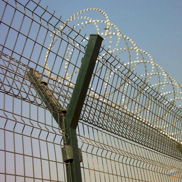 Y型柱监狱护栏网厂家 监狱围栏网 Y型防御护网图片