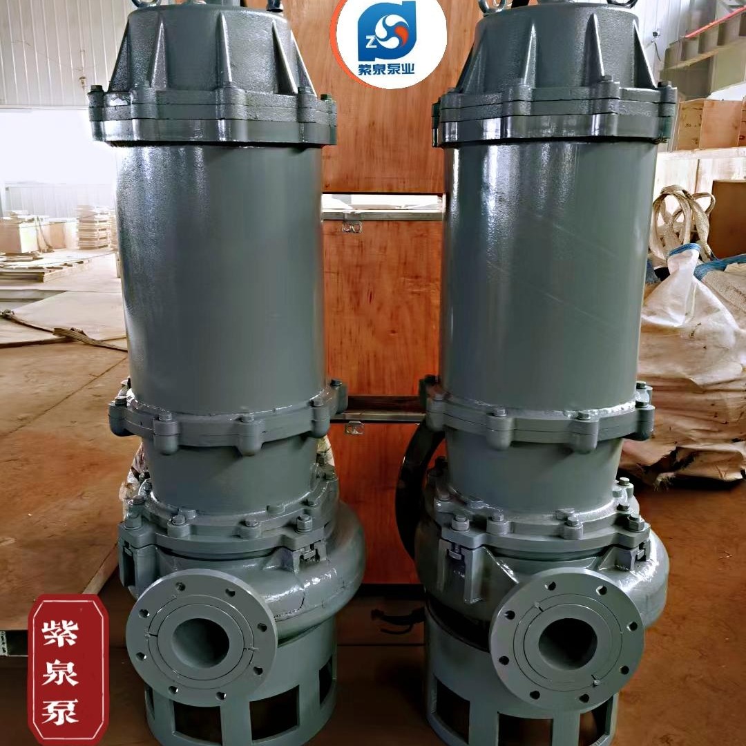 潜水抽泥泵 潜水污泥泵 沙浆泵型号分为立式卧式两款 沙浆泵找紫泉泵业