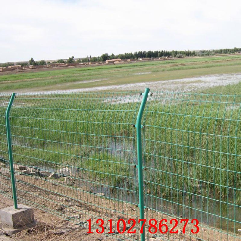 鱼塘养殖围网-鱼塘防护围栏-鱼塘水产护栏网图片