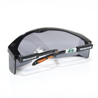 霍尼韦尔100111 S200A防雾防护眼镜 防刮擦 黑色镜架 灰色镜片