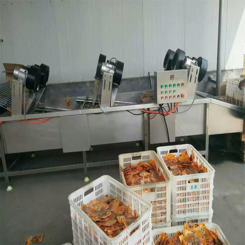 厂家供应食品包装袋风干机 翻转式沥水设备 枸杞清洗风干机图片