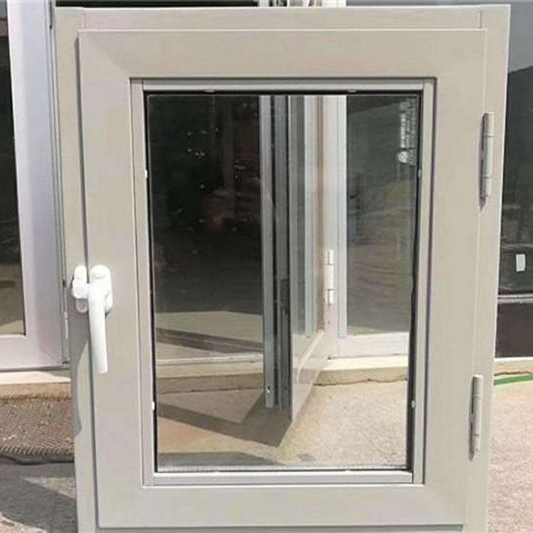 拼装箱塑钢窗 隔音平开式塑钢门窗 防盗抗风塑钢门窗