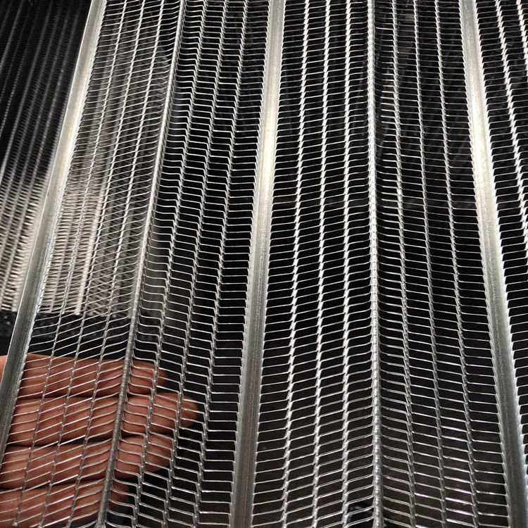 四川建筑用有筋扩张网-新型建筑材料免拆模板网-抗震减轻荷载钢网箱芯模-有筋网厂家供应