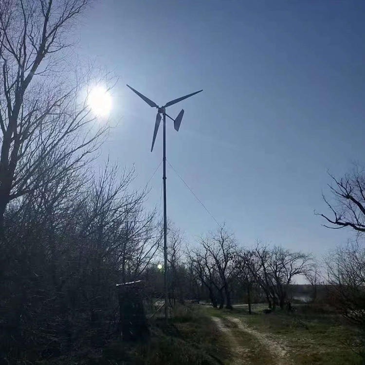 风能设备小型家用风力发电机1000W低速永磁发电机直驱德州普雷斯