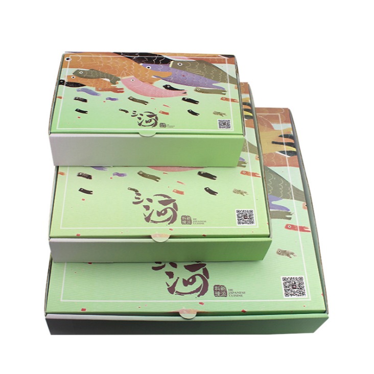 飞机盒厂家定制 方形料理盒彩盒 折叠纸盒 食品包装盒