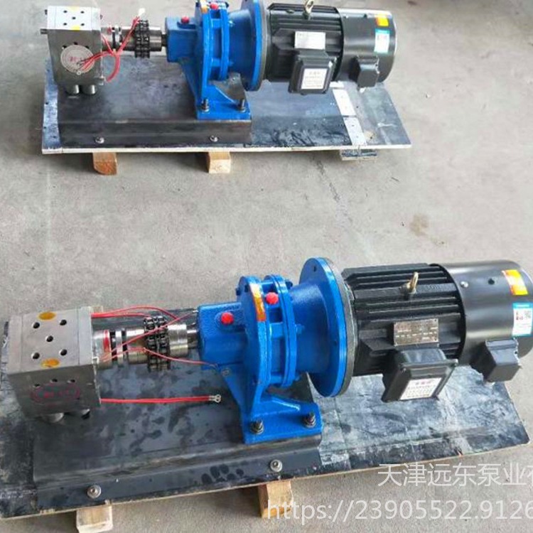 熔体泵  天津远东泵业 挤出机专用熔体泵 熔喷布计量泵 厂家直销图片