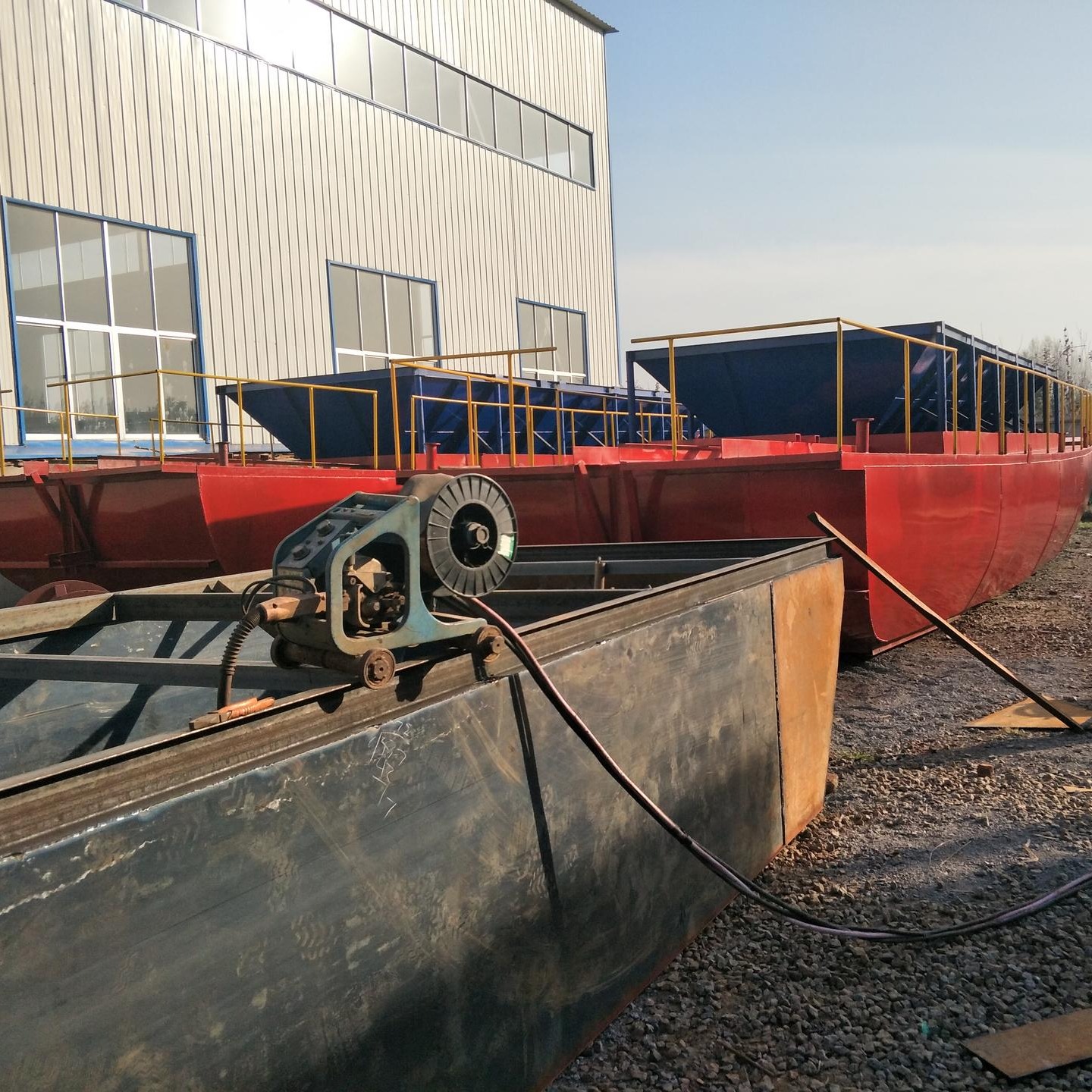 青州运沙船厂家  皮带式运沙船   自卸式运输船  抽沙设备