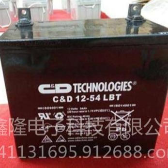 西恩迪蓄电池促销C&D12-54LBT/12V54Ah尺寸西恩迪蓄电池价格参数
