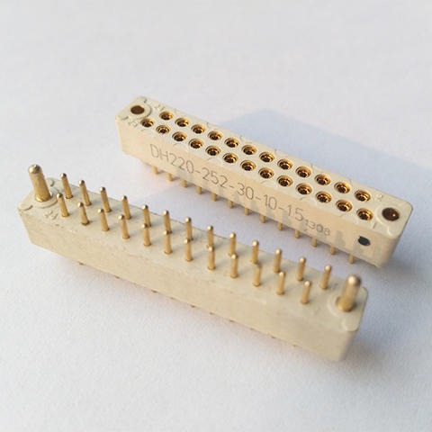 线簧插头座  25芯线簧印制板连接器  东普电子 厂家直销