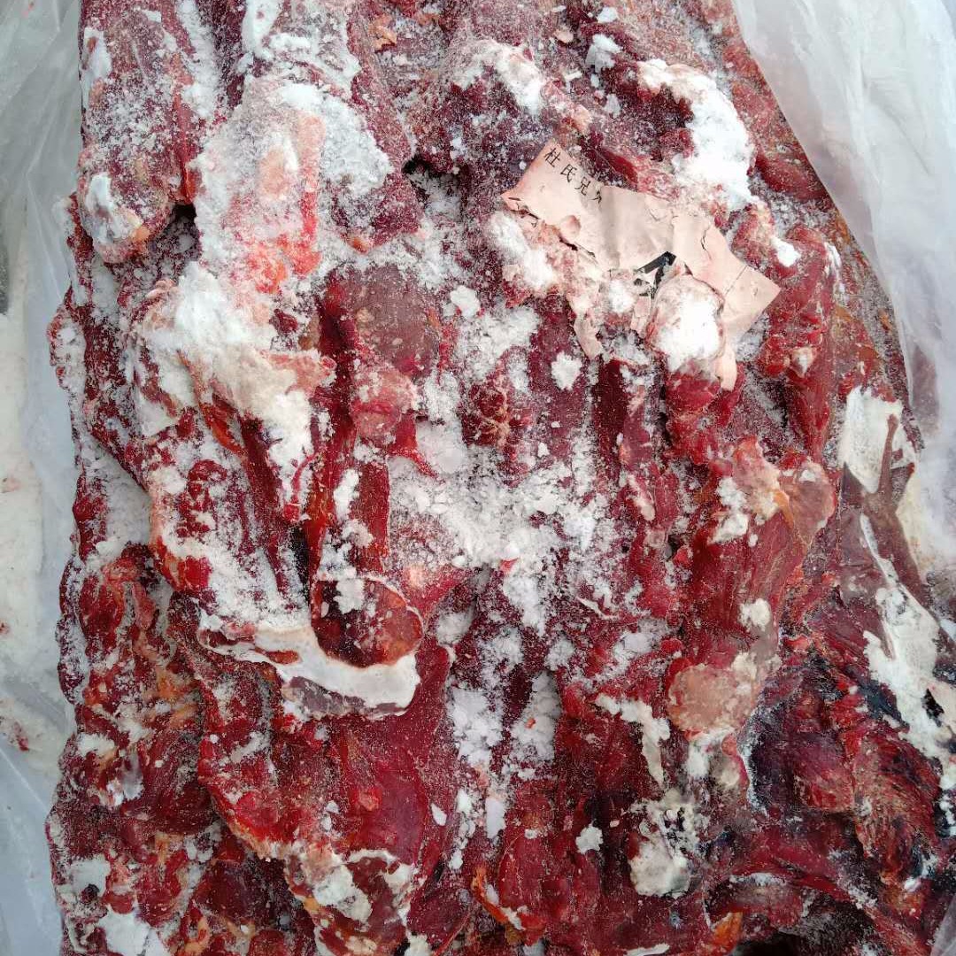 批发零售蒙古进口马肉马脖子肉颜色漂亮质量保证图片