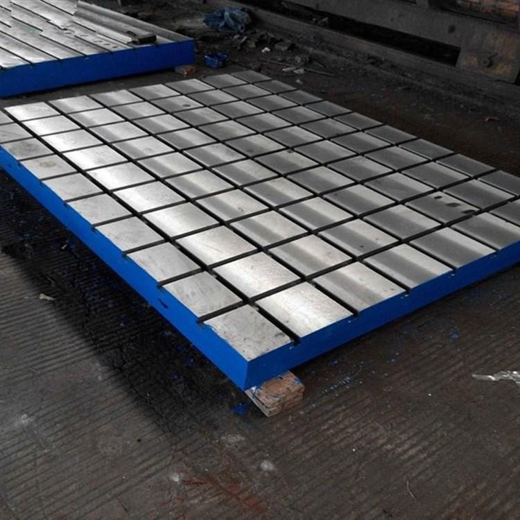 大型 T型槽铸铁检验平台 焊接测量划线平台 工作平板钳工装配工作台 可非标定做