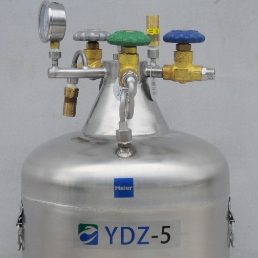 240升  K系列 储运容器 海尔液氮罐 YDZ-240K 新品上市 新增稳压阀，大通径放空阀,数显液位计图片