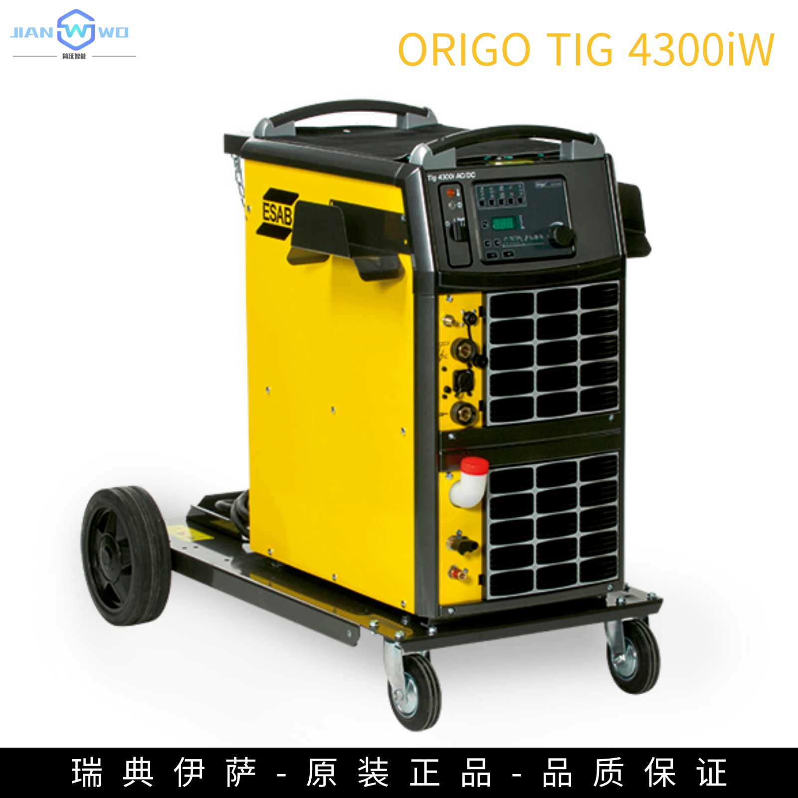 ORIGO TIG 4300iW伊萨焊机 用于要求较高的TIG氩弧焊接应用
